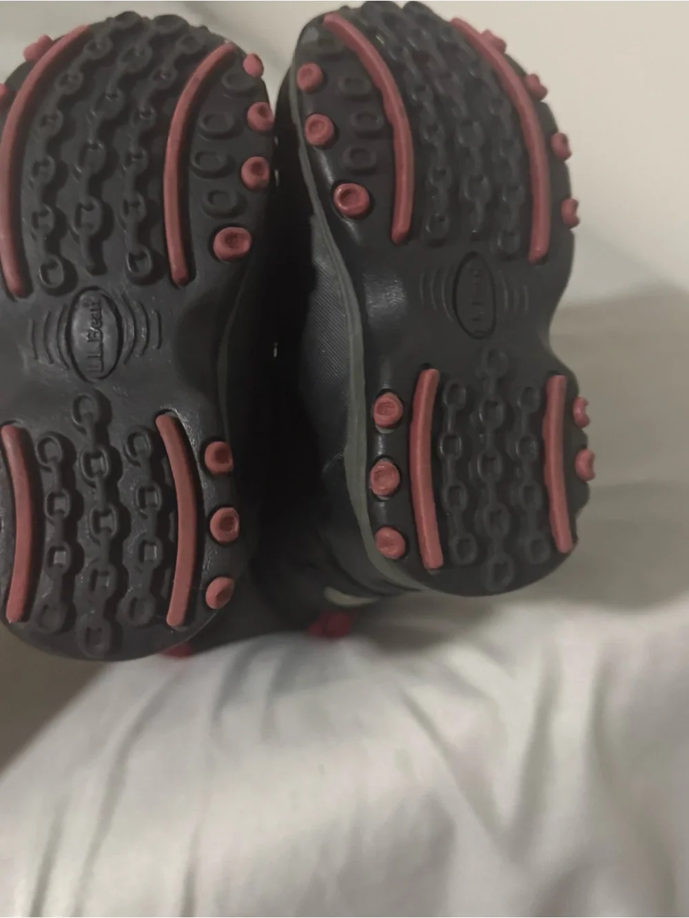 L.L. Bean Kids' Black & Red Snow Boot